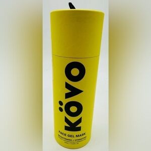 NIB Sealed KOVO Essentials Turmeric Antioxidant Face Gel Mask - 3.04oz